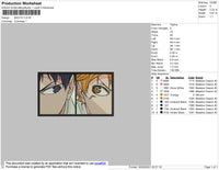 Shoyo Embroidery File 4 size