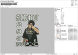 Sidhu 1303 Embroidery File 6 sizes