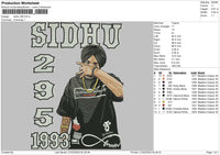 Sidhu 1303 Embroidery File 6 sizes