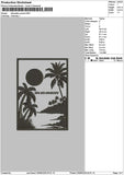 Silhouette 0409 Embroidery File 6 sizes