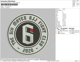Six Logo Embroidery File 4 size