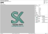 Sk Embroidery File 6 sizes