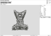 Sketch V1 Embroidery File 6 sizes