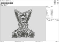 Sketch V1 Embroidery File 6 sizes