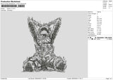 Sketch V1 Embroidery File 6 sizes