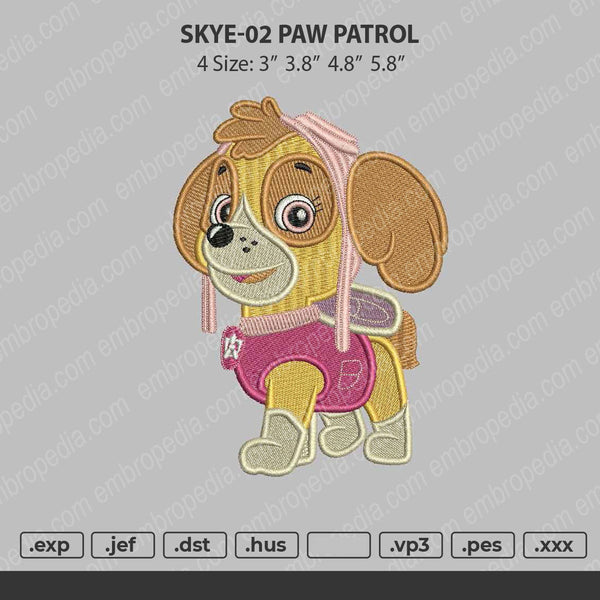 Skye Paw Patrol 02