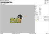 Slush Makers Embroidery File 6 sizes