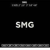 SMG Embroidery File 5 size