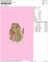 Sammys Embroidery File 4 size
