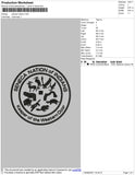 Seneca Nation Embroidery File 4 size