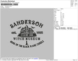 Sanderson Embroidery File 8 size