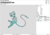 Snowden P Embroidery File 6 sizes