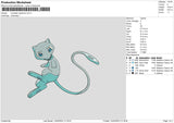 Snowden P Embroidery File 6 sizes