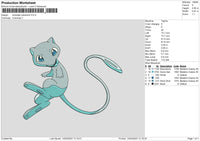 Snowden P Embroidery File 6 sizes