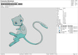 Snowden P Embroidery File 6 sizes