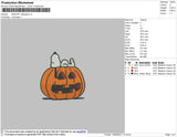 Snoopy Sleeping Embroidery File 9 size