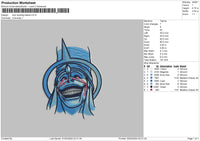 Statue 0204 Embroidery File 6 sizes