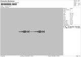 Sound V2 Embroidery File 4 size