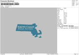 South Coast Embroidery File 4 size