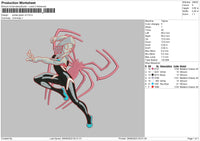 Spider G V2 Embroidery File 6 sizes