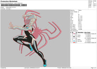 Spider G V2 Embroidery File 6 sizes
