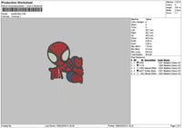 Spider1904 Embroidery File 6 sizes