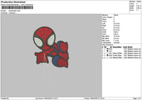 Spider1904 Embroidery File 6 sizes