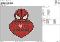 Spider Gf Embroidery File 6 sizes