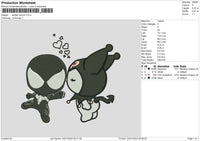 Spiderkuro Embroidery File 6 sizes