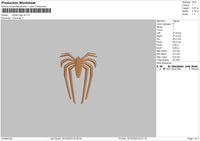 Spider 1610 Embroidery File 6 sizes