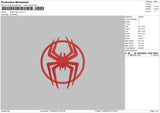 Spider Circle V3 Embroidery File 6 sizes