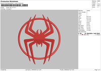 Spider Circle V3 Embroidery File 6 sizes