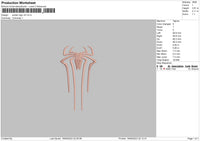 Spider Circle V4 Embroidery File 6 sizes
