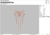 Spider Circle V4 Embroidery File 6 sizes