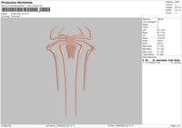 Spider Circle V4 Embroidery File 6 sizes