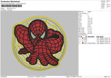 Spiderman 01 Embroidery File 4 size