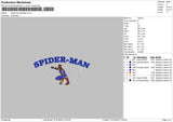 Spiderman Est 1962 Embroidery File 4 size