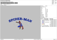 Spiderman Est 1962 Embroidery File 4 size