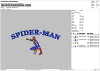 Spiderman Est 1962 Embroidery File 4 size
