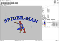 Spiderman Est 1962 Embroidery File 4 size