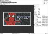 Spiderman No Way Home Embroidery File 4 size