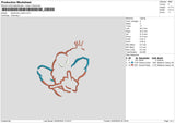 Spiderline 0502 Embroidery File 6 sizes