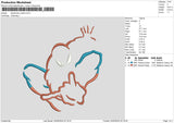 Spiderline 0502 Embroidery File 6 sizes