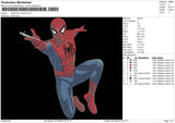 Spiderman Realistic Embroidery File 5 sizes