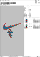 Spiderman Xmas Embroidery File 10 size
