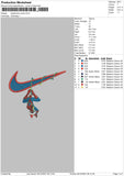 Spiderman Xmas Embroidery File 10 size