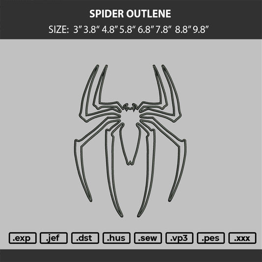 Spider Spider Embroidery Machine Design Files