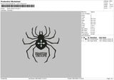 Spider Phantom Troupe Embroidery File 4 size