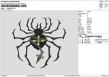 Spider 2312 Embroidery File 6 sizes