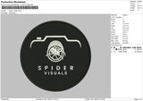 Visual Circle Embroidery File 6 sizes